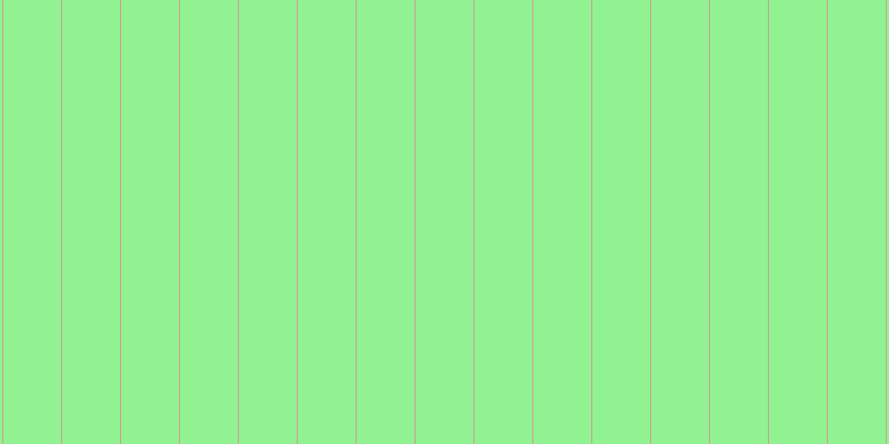 #6fee6f (75%), #caa393 vertical lines, one pixels wide, fifty-two pixels apart
