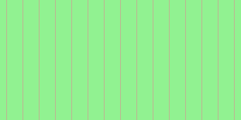 #6fee6f (75%), #caa393 vertical lines, two pixels wide, fifty-two pixels apart