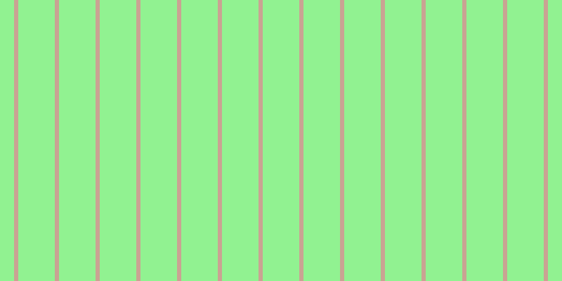 #6fee6f (75%), #caa393 vertical lines, six pixels wide, fifty-two pixels apart