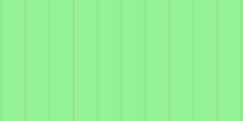 #6fee6f (75%), #caa393 vertical lines, two pixels wide, seventy-seven pixels apart