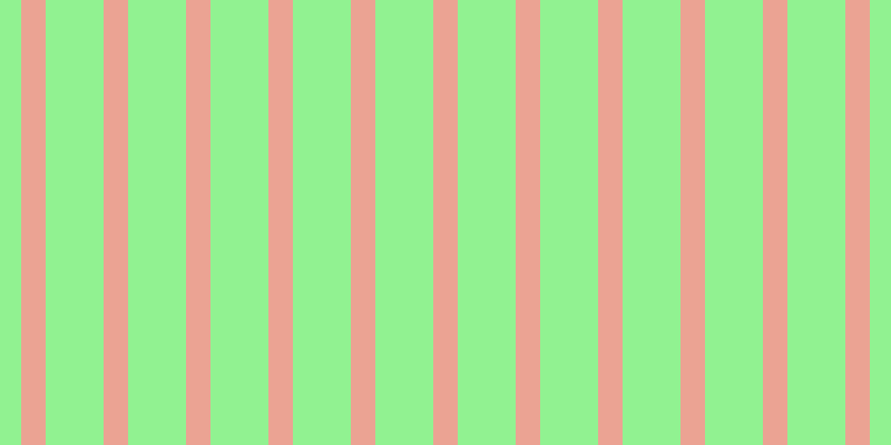 #6fee6f (75%), #eba393 vertical lines, twenty-two pixels wide, fifty-two pixels apart
