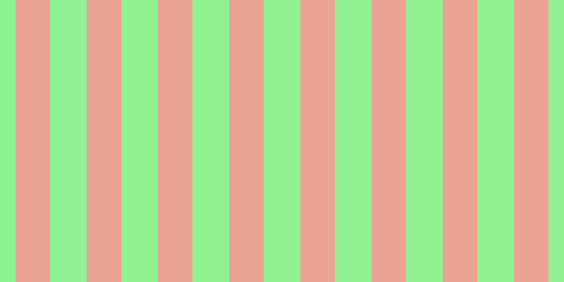 #6fee6f (75%), #eba393 vertical lines, forty-nine pixels wide, fifty-two pixels apart