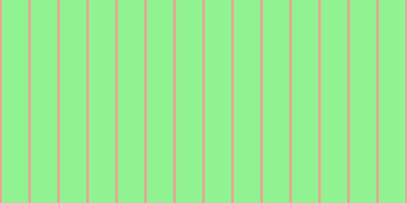 #6fee6f (75%), #eba393 vertical lines, five pixels wide, fifty-two pixels apart