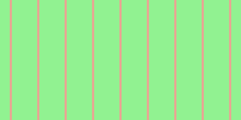 #6fee6f (75%), #eba393 vertical lines, seven pixels wide, eighty-four pixels apart