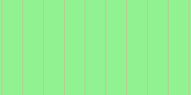 #6fee6f (75%), #eba393 vertical lines, two pixels wide, eighty-five pixels apart