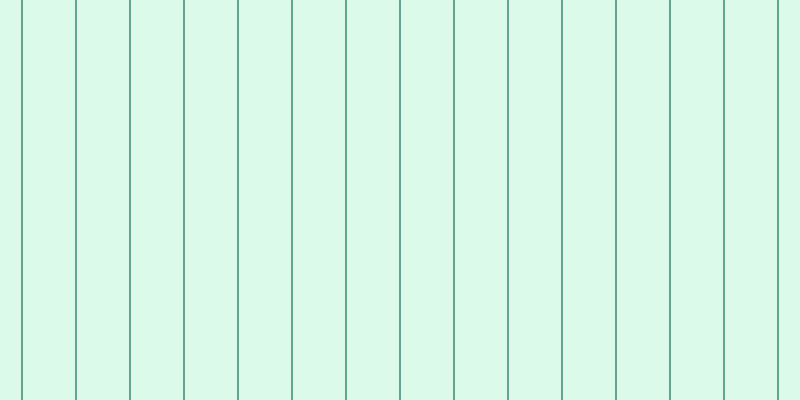 #6feeb1 (25%), #67a393 vertical lines, two pixels wide, fifty-two pixels apart