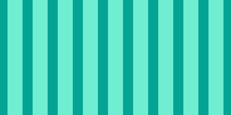 #6feed2, #04a393 vertical lines, thirty-five pixels wide, fifty-two pixels apart