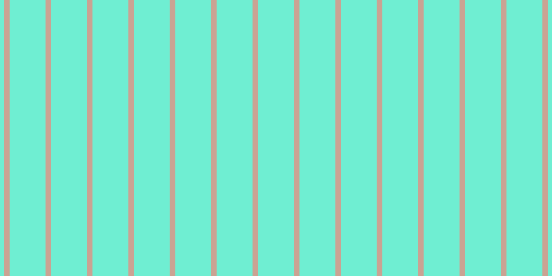 #6feed2, #caa393 vertical lines, eight pixels wide, fifty-two pixels apart