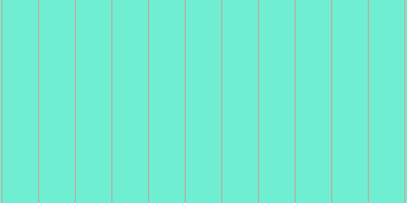 #6feed2, #caa393 vertical lines, two pixels wide, seventy pixels apart