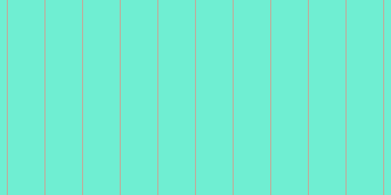 #6feed2, #caa393 vertical lines, two pixels wide, seventy-five pixels apart