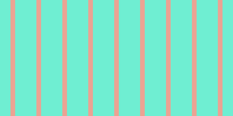#6feed2, #eba393 vertical lines, sixteen pixels wide, seventy-three pixels apart
