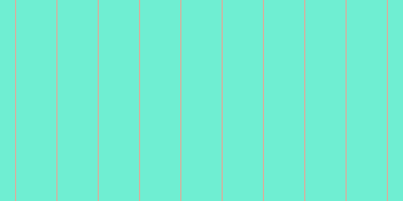 #6feed2, #eba393 vertical lines, two pixels wide, eighty pixels apart
