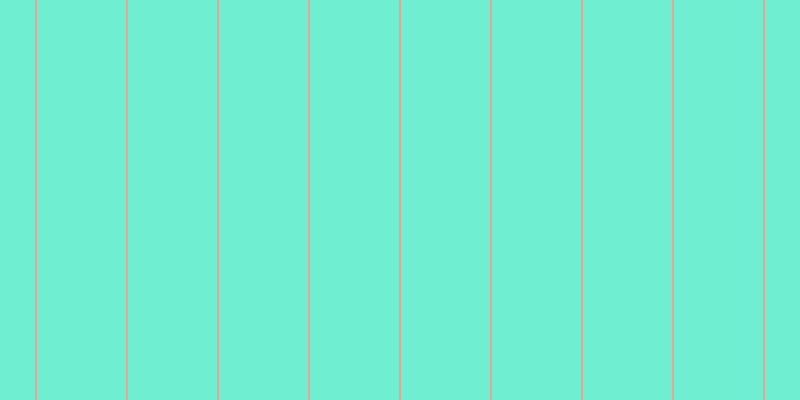 #6feed2, #eba393 vertical lines, two pixels wide, eighty-nine pixels apart