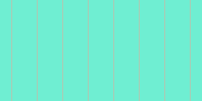 #6feed2, #eba393 vertical lines, two pixels wide, ninety-nine pixels apart
