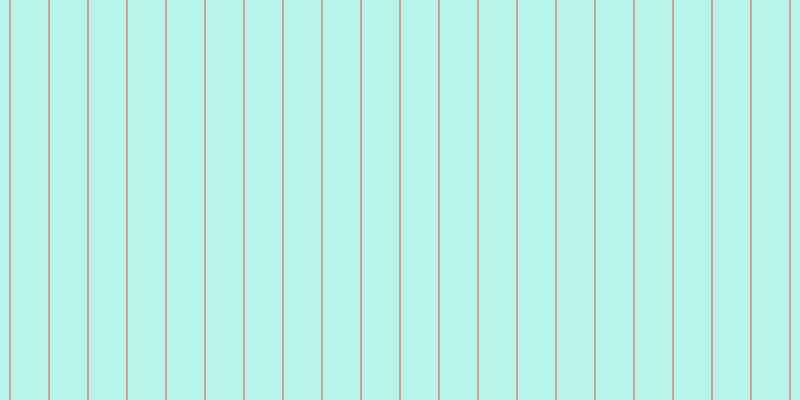 #6feed2 (50%), #caa393 vertical lines, two pixels wide, thirty-seven pixels apart