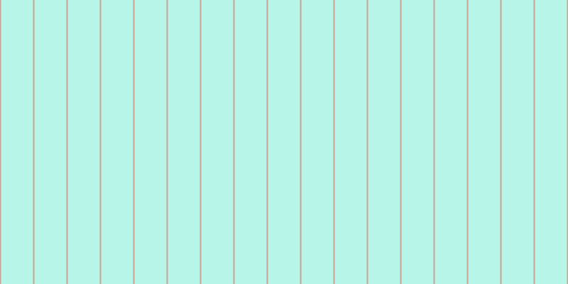 #6feed2 (50%), #caa393 vertical lines, two pixels wide, forty-five pixels apart