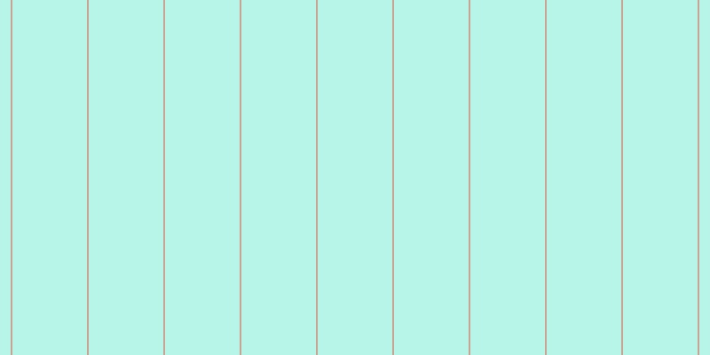#6feed2 (50%), #caa393 vertical lines, two pixels wide, eighty-four pixels apart