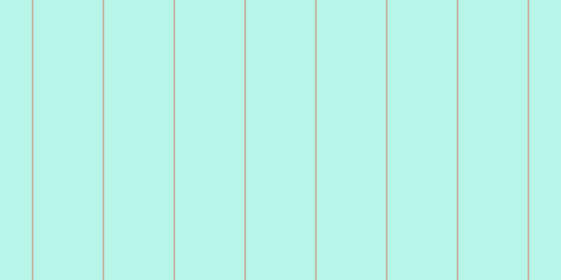 #6feed2 (50%), #caa393 vertical lines, two pixels wide, ninety-nine pixels apart