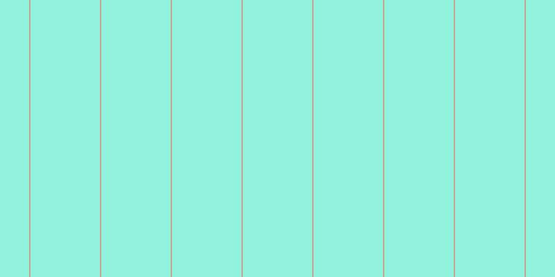 #6feed2 (75%), #caa393 vertical lines, two pixels wide, one hundred pixels apart