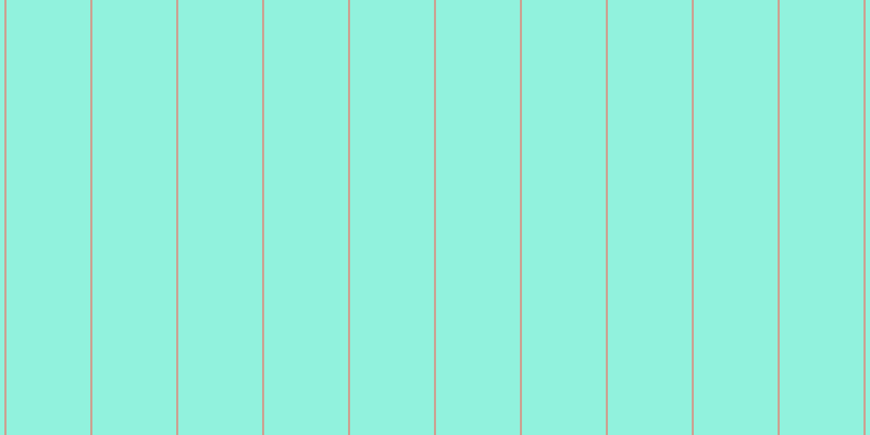 #6feed2 (75%), #caa393 vertical lines, two pixels wide, seventy-seven pixels apart