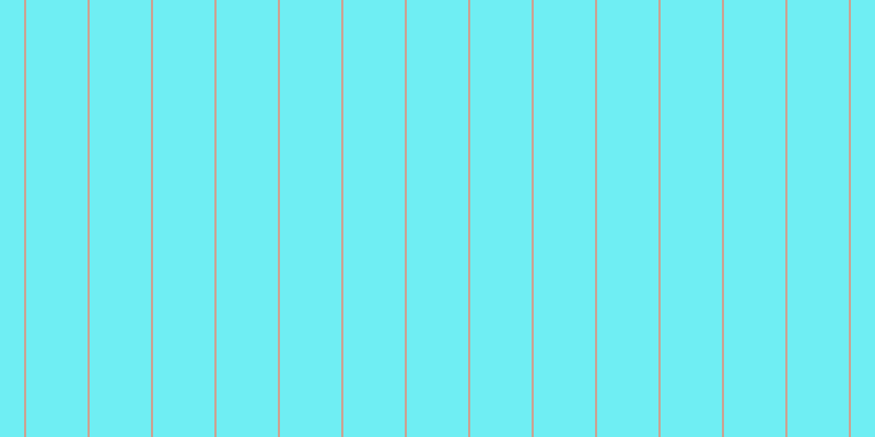 #6feef3, #caa393 vertical lines, two pixels wide, fifty-six pixels apart