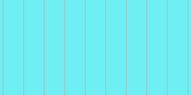 #6feef3, #caa393 vertical lines, two pixels wide, eighty-four pixels apart
