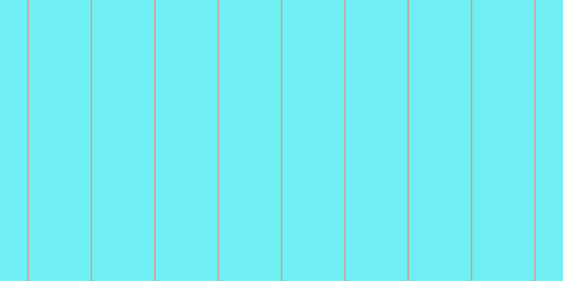 #6feef3, #caa393 vertical lines, two pixels wide, eighty-eight pixels apart