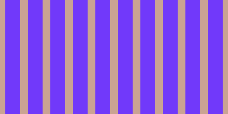 #7139fa, #caa393 vertical lines, twenty-seven pixels wide, fifty-two pixels apart