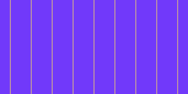 #7139fa, #caa393 vertical lines, four pixels wide, eighty-five pixels apart