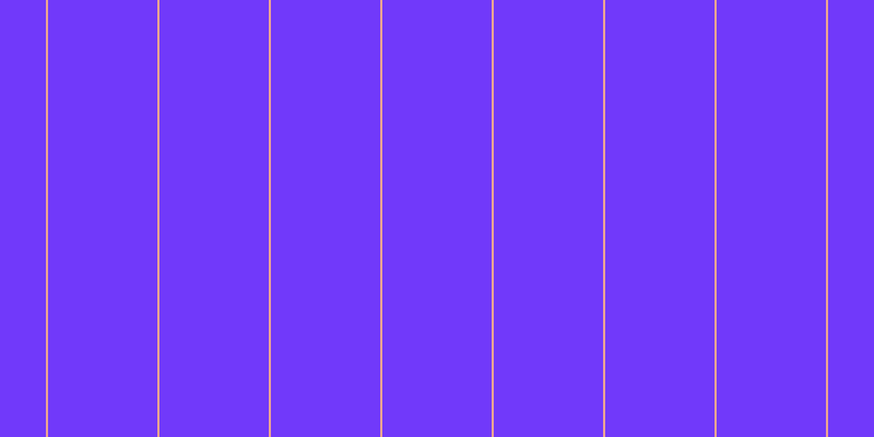 #7139fa, #eba393 vertical lines, two pixels wide, one hundred pixels apart
