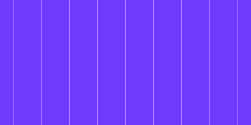 #7139fa, #eba393 vertical lines, two pixels wide, eighty-seven pixels apart