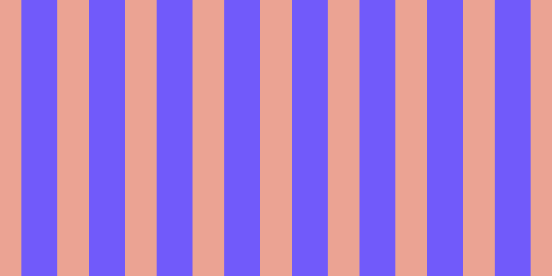 #715afa, #eba393 vertical lines, forty-six pixels wide, fifty-two pixels apart