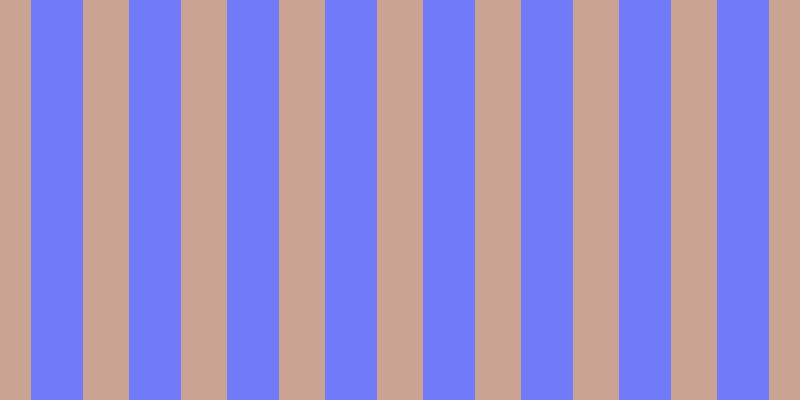 #717bfa, #caa393 vertical lines, forty-six pixels wide, fifty-two pixels apart