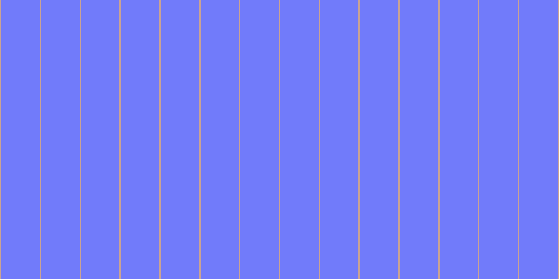 #717bfa, #caa393 vertical lines, two pixels wide, fifty-five pixels apart