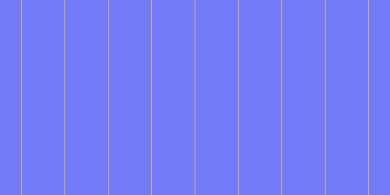 #717bfa, #caa393 vertical lines, two pixels wide, eighty-seven pixels apart
