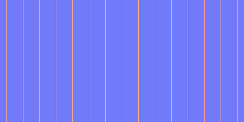 #717bfa, #eba393 vertical lines, two pixels wide, fifty-two pixels apart