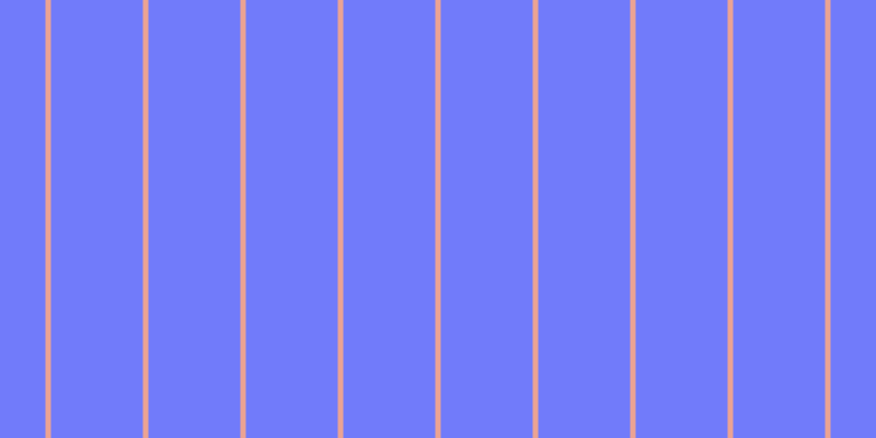 #717bfa, #eba393 vertical lines, five pixels wide, eighty-four pixels apart
