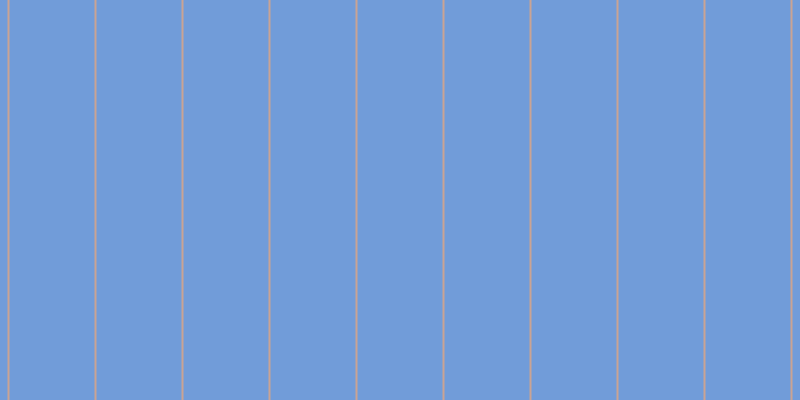 #719cd9, #caa393 vertical lines, two pixels wide, eighty-five pixels apart