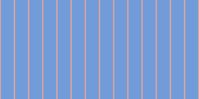 #719cd9, #eba393 vertical lines, five pixels wide, fifty-two pixels apart
