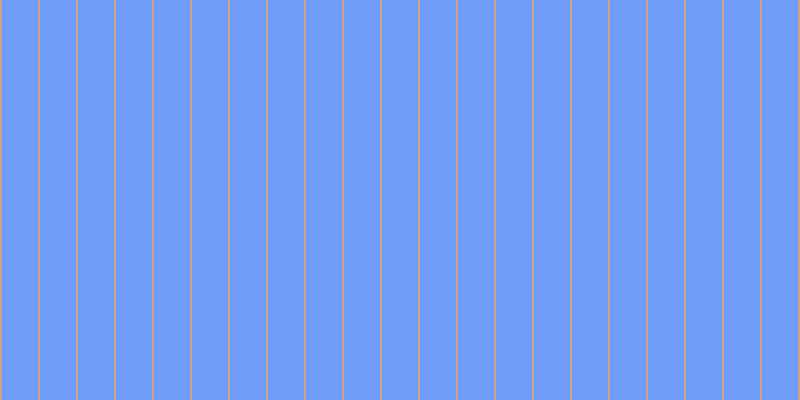 #719cfa, #caa393 vertical lines, two pixels wide, thirty-six pixels apart