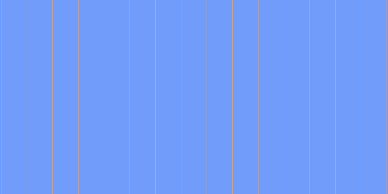 #719cfa, #caa393 vertical lines, one pixels wide, fifty-two pixels apart