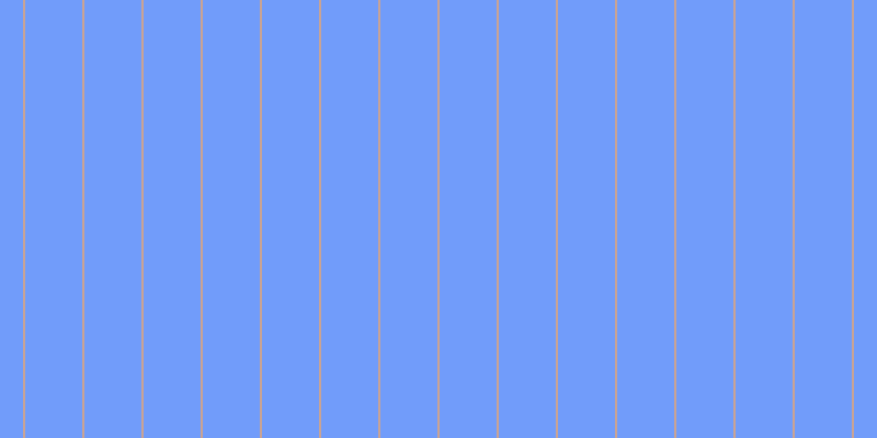 #719cfa, #caa393 vertical lines, two pixels wide, fifty-two pixels apart