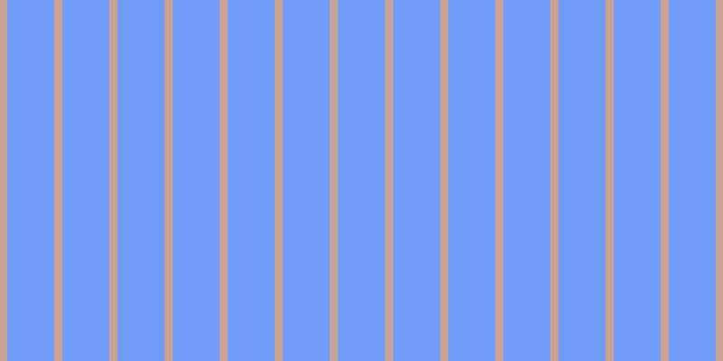 #719cfa, #caa393 vertical lines, nine pixels wide, fifty-two pixels apart