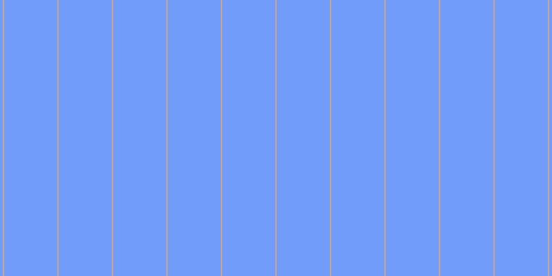 #719cfa, #caa393 vertical lines, two pixels wide, seventy-seven pixels apart