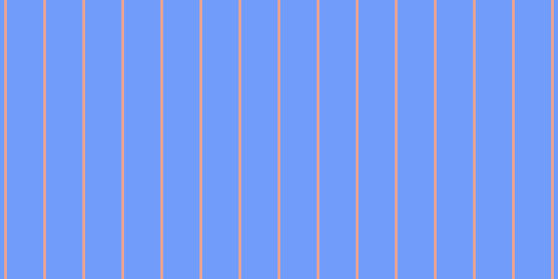 #719cfa, #eba393 vertical lines, four pixels wide, fifty-two pixels apart