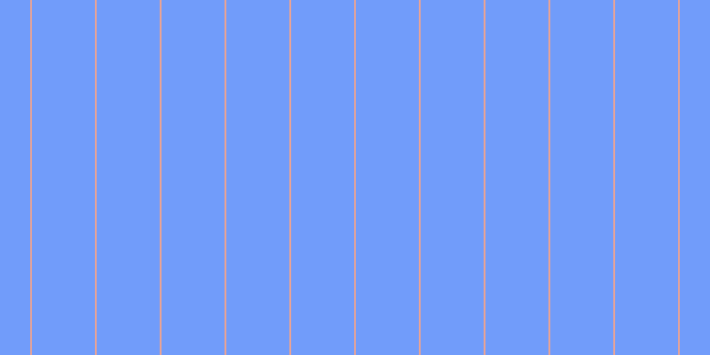#719cfa, #eba393 vertical lines, two pixels wide, seventy-one pixels apart
