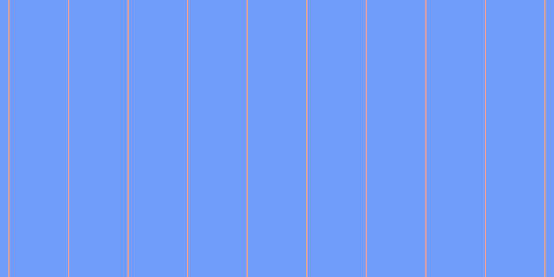 #719cfa, #eba393 vertical lines, two pixels wide, eighty-four pixels apart