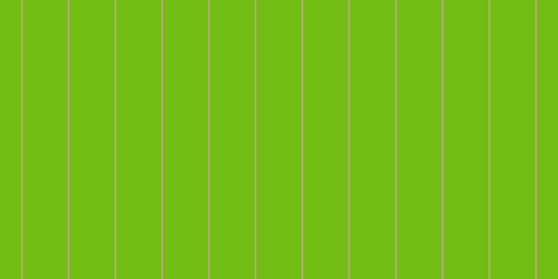 #71bd13, #caa393 vertical lines, two pixels wide, sixty-five pixels apart