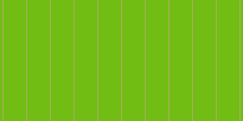 #71bd13, #caa393 vertical lines, two pixels wide, seventy-six pixels apart