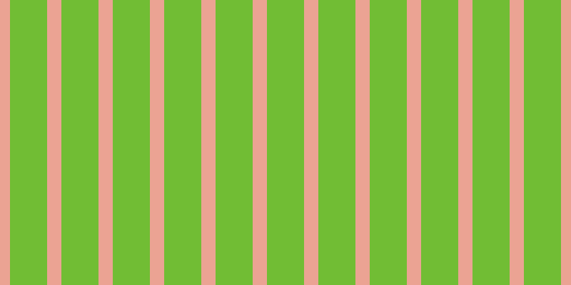#71bd34, #eba393 vertical lines, twenty pixels wide, fifty-two pixels apart